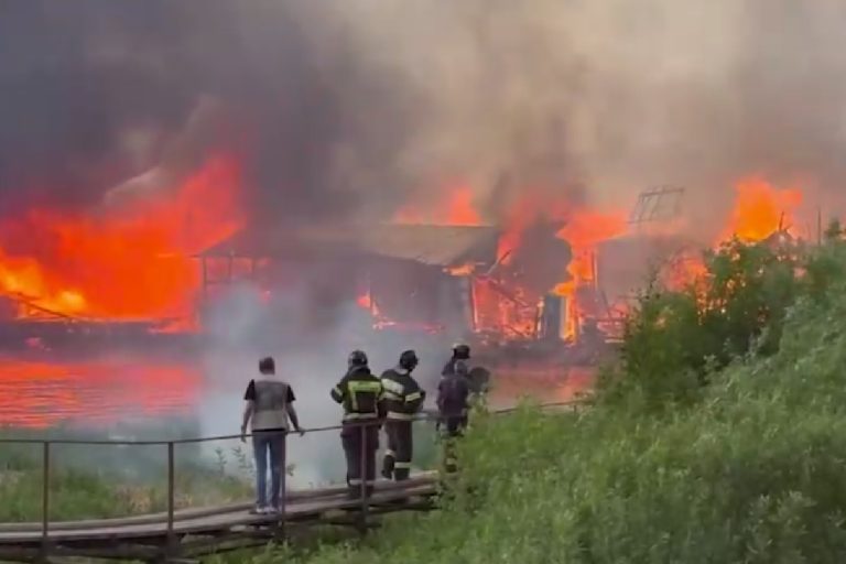 Причиной масштабного пожара в Тверской области стал поджог