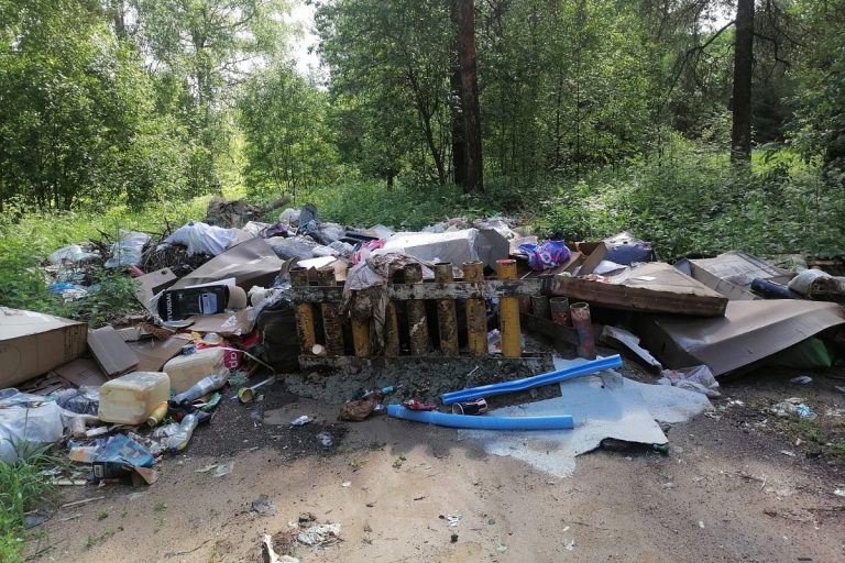 Несанкционированную свалку выявили в Тверской области