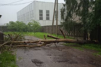 Ураган обрушился на город Тверской области, погрузив его в коммунальный хаос