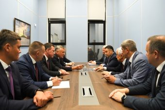 Губернатор Руденя обсудил газификацию Тверской области с гендиректором ООО «Газпром межрегионгаз»