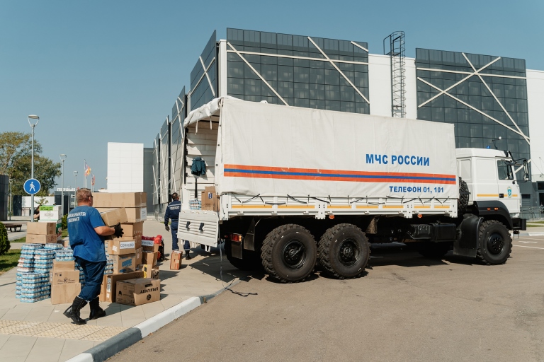 В Курский регион отправлен второй гуманитарный груз от жителей Тверской области