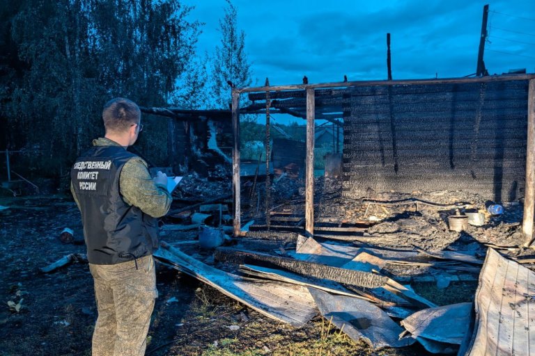 Пенсионер погиб при пожаре в Тверской области