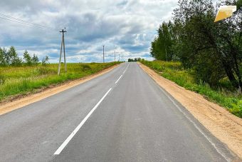 Под Тверью отремонтировали межмуниципальную дорогу