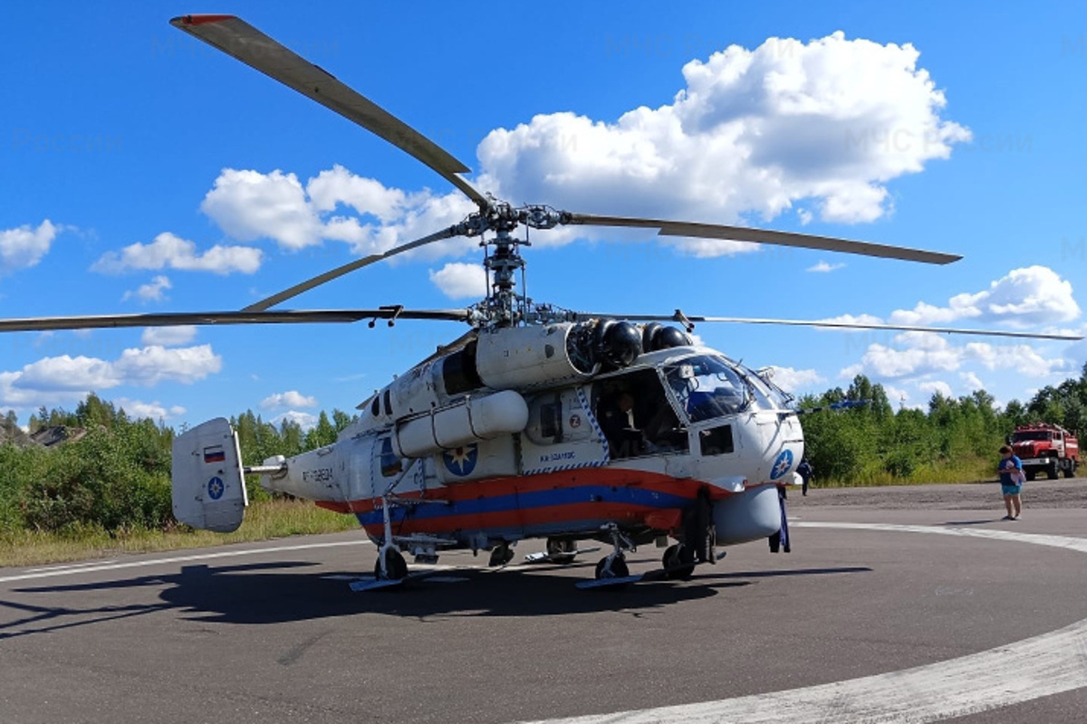 В Тверь на вертолете экстренно доставили 9-летнего мальчика