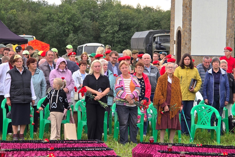 В годовщину освобождения Зубцова от фашистов состоялось перезахоронение останков 367 советских бойцов