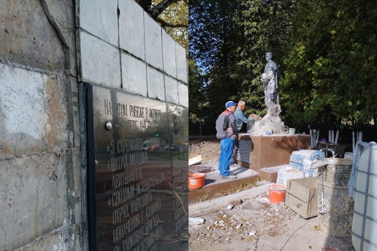 В Твери к 80-ой годовщине Победы в Великой Отечественной войне приводят в порядок братские захоронения