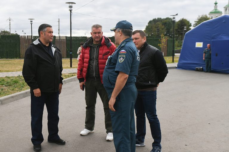 В Тверской области ликвидируют последствия падения обломков БПЛА