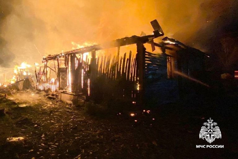 Два дома сгорели за месяц в одной из деревень Тверской области