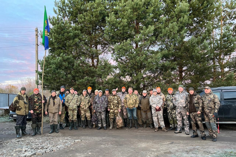 В Тверской области прошли состязания лаек по лосю