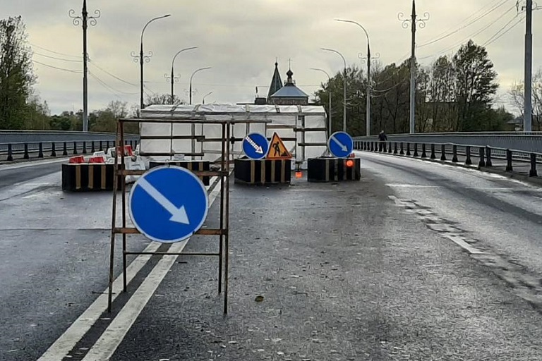 В Твери 16 октября на мосту через Тверцу изменится схема проезда