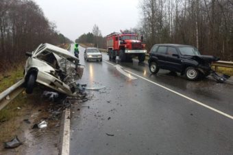 Водитель погиб при столкновении двух автомобилей в Тверской области