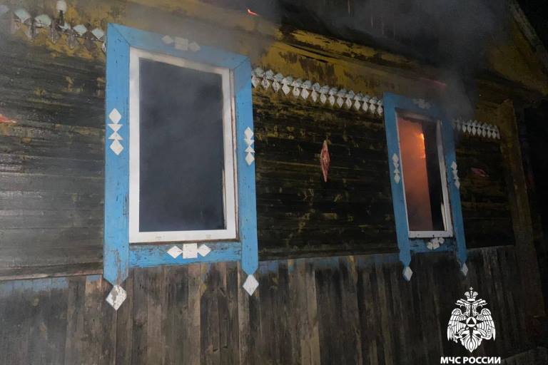 В Тверской области сгорел жилой дом В Тверской области сгорел жилой дом