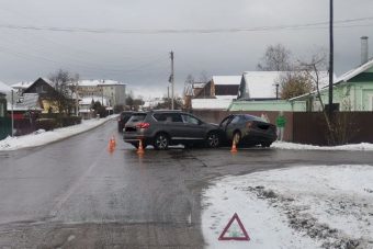 В Тверской области водитель пострадал в дуэли Chevrolet и Haval