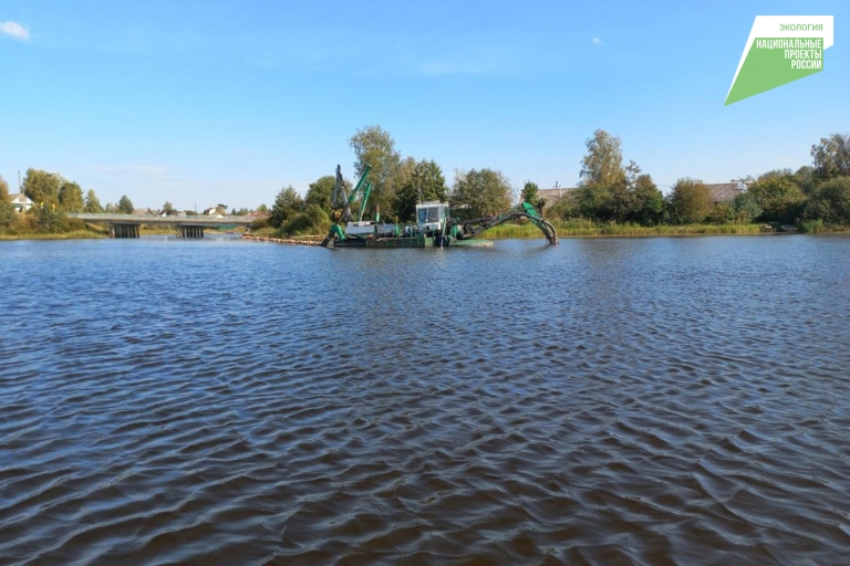 В Тверской области проведены работы по расчистке трех водных объектов