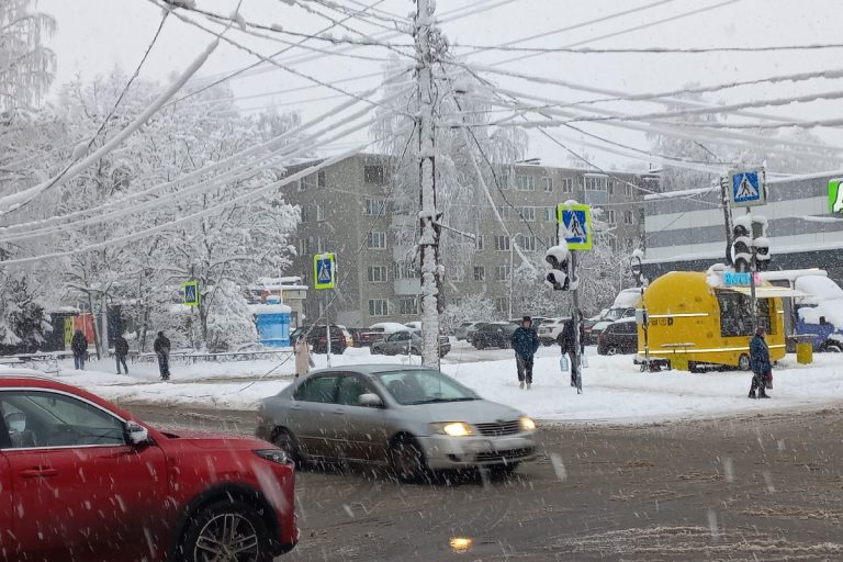 На бульваре Гусева в Твери не работают светофоры