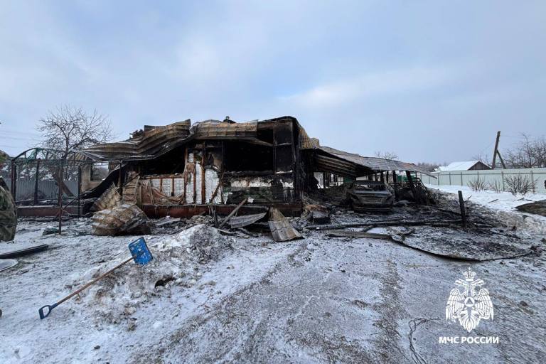 В Тверской области на пожаре пострадала супружеская пара