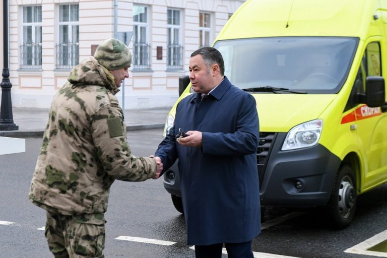 Муниципалитетам Тверской области передана новая техника