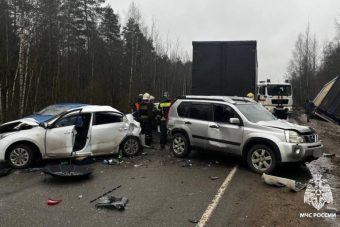 Массовое ДТП произошло на трассе "Золотое кольцо" в Тверской области