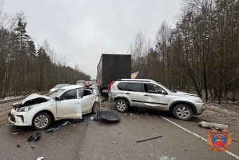 Стали известны подробности массового ДТП под Тверью