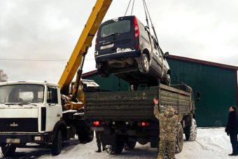 8 конфискованных в Тверской области у пьяных водителей автомобилей отправлены в зону СВО