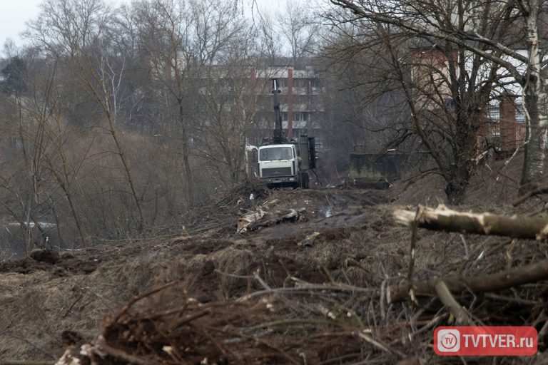 В Твери началось благоустройство второго участка Мигаловской набережной