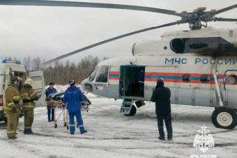 Пациентку районной больницы доставили вертолетом в Тверь