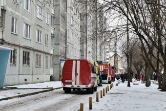 В Твери из-за пожара эвакуировали часть жильцов дома