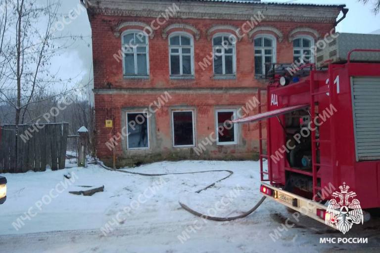 При пожаре в Тверской области погиб мужчина