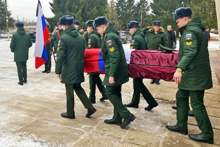 В Тверской области простились с рядовым, погибшим на СВО