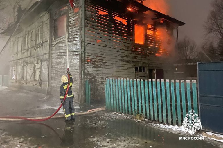 Два человека погибли в пожаре в Тверской области