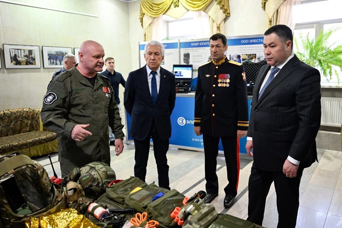 Росгвардейцев с Днем образования службы поздравил губернатор Тверской области