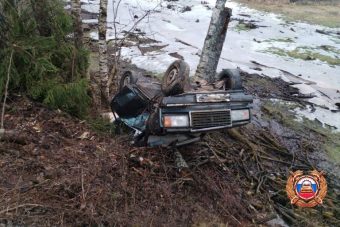 В Тверской области погиб водитель врезавшегося в дерево ВАЗа