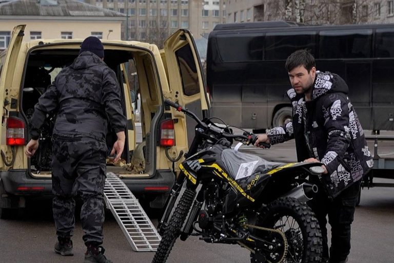 Три мотоцикла переданы в зону СВО из Тверской области