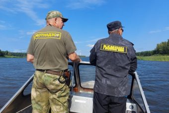 Незаконные рыболовные сети искали на водоемах Тверской области
