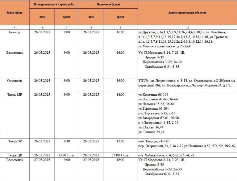 Жители Твери и области надолго останутся без света