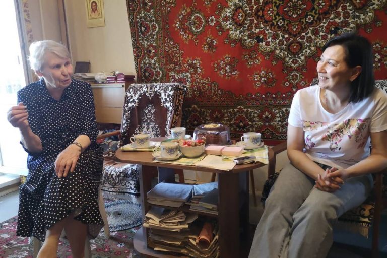 Журналисты компании «Объединенные медиасистемы» поздравили ветеранов с праздником Великой Победы