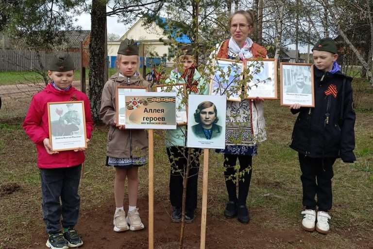 Образовательные учреждения Тверской области создают «Аллеи Героев» Образовательные учреждения Тверской области создают «Аллеи Героев»