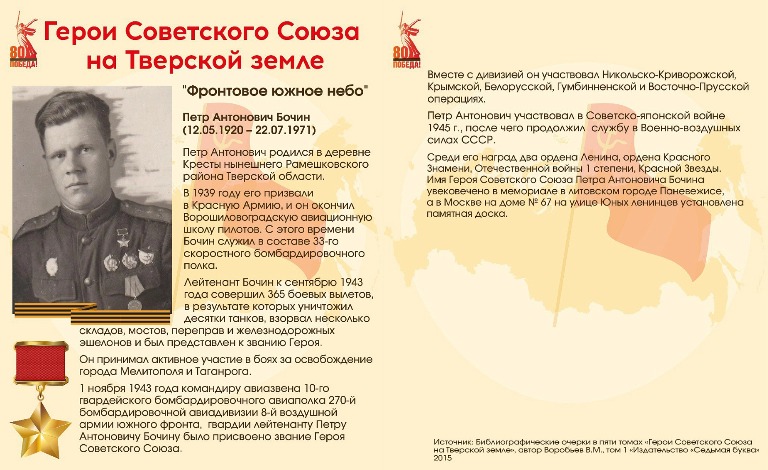 В Верхневолжье реализуется проект «Герои Советского Союза на тверской земле»