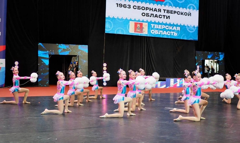 Юные чирлидеры из Твери блестяще выступили на Первенстве России