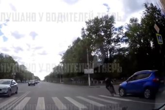 Велосипедиста сбили в Пролетарском районе Твери