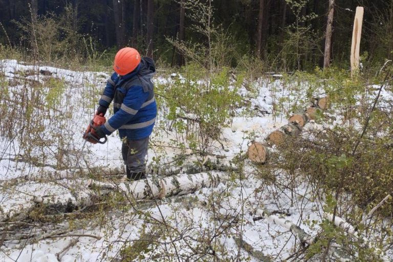 В Тверской области энергетики ликвидируют последствия непогоды и восстанавливают электроснабжение