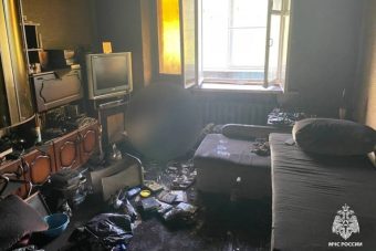 Два мужчины погибли при пожаре в Тверской области
