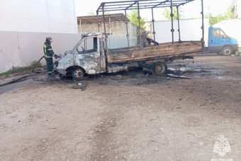 В Твери сгорела дотла ГАЗель