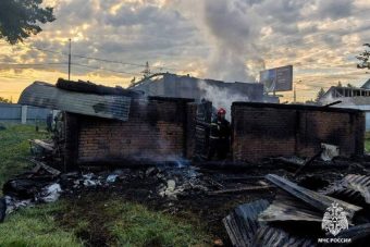Труп человека обнаружен на месте пожара в Тверской области