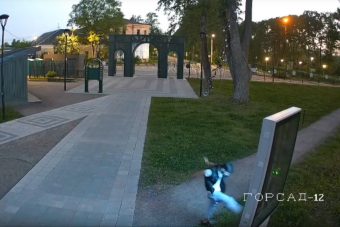 В Тверской области вандал пытался разгромить Горсад