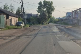 Дорожники забыли отремонтировать улицу в Твери
