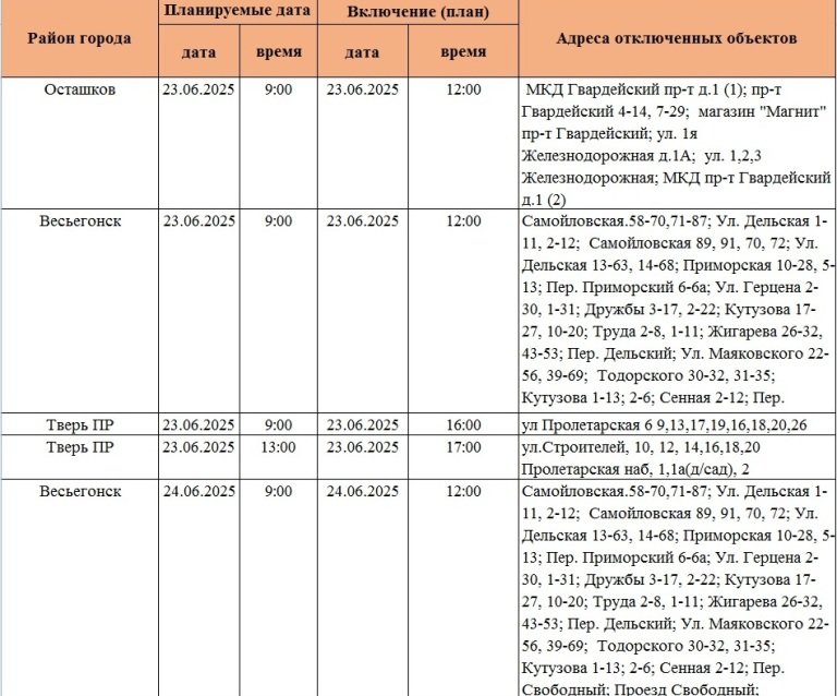 Жители Твери и области надолго останутся без света