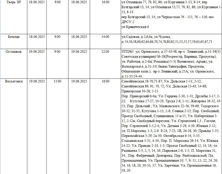 Жители Твери и области надолго останутся без света
