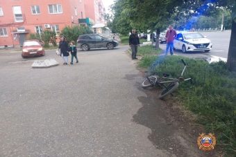 Подростка на велосипеде сбили в Твери