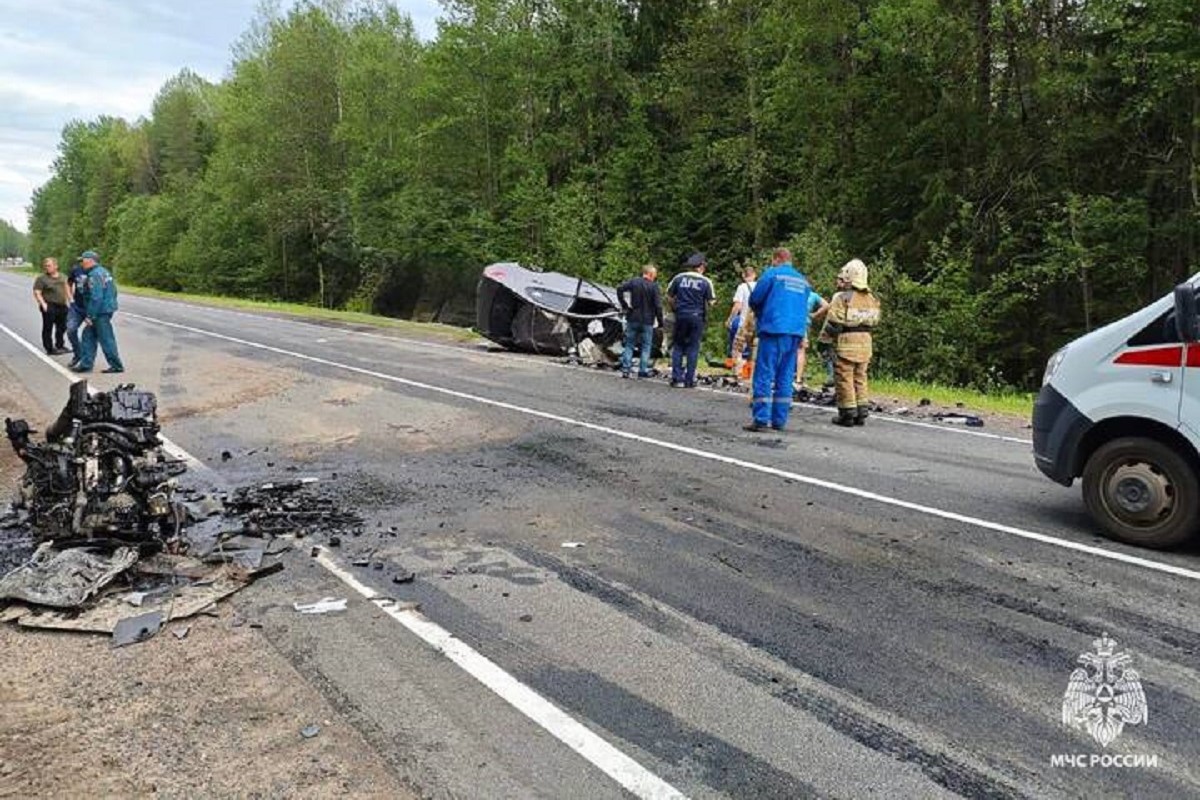 Один погиб и двое пострадали в лобовом ДТП в Тверской области